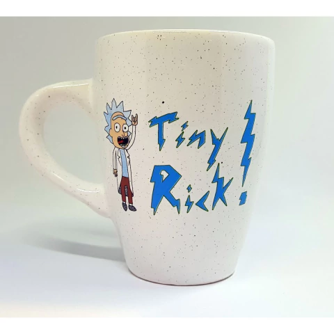 Taza Conica Tiny Rick (Rick & Morty) - Crudo Jaspeado