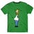 Remera Homero Arbustos (S127) Talle L