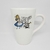 Taza Alta Blanca Alice - Vintage Conejo