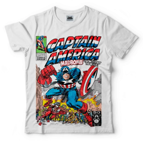 Remera Capitan America Talle XXXL