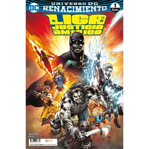 Liga De La Justicia De América Núm. 01
