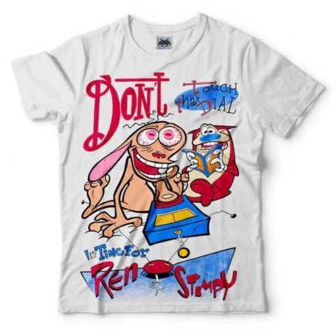 Remera Ren & Stimpy Talle M