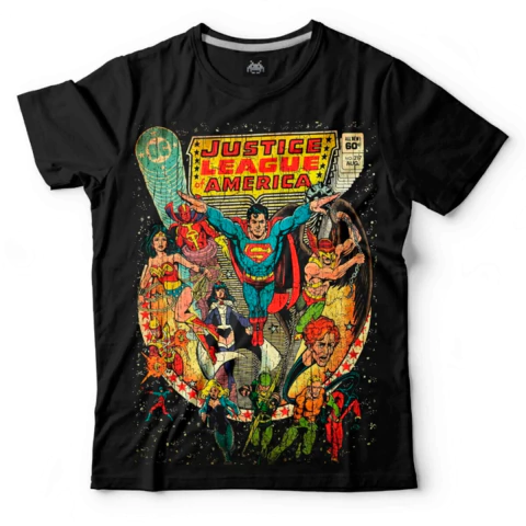 Remera Justice League of America Talle XS