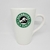 Taza Alta Blanca Jurassic Park Starbucks