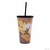 Vaso Premium 16 Oz Con Sorbete Doble Camisa - Thanos Vs Avengers