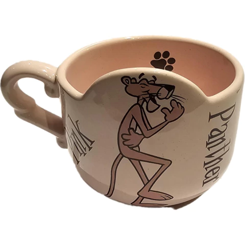 Taza Reborde Pantera Rosa