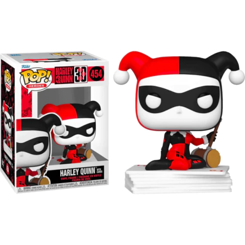 Funko Pop! Harley Quinn 30 Years - Harley with Cards #454