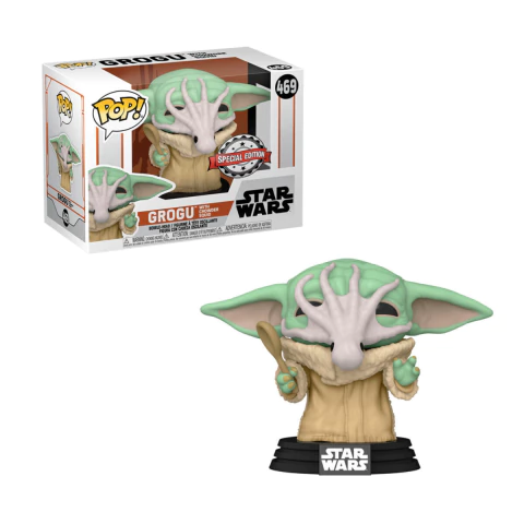 Funko Pop! Mandalorian - Grogu with Chowder Squid #469