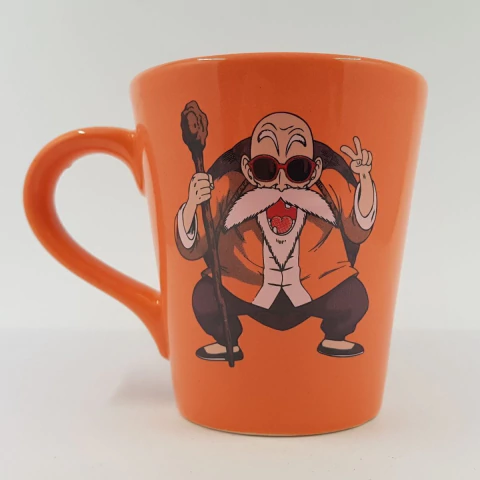 Taza Conica Dragon Ball - Maestro Roshi - Naranja