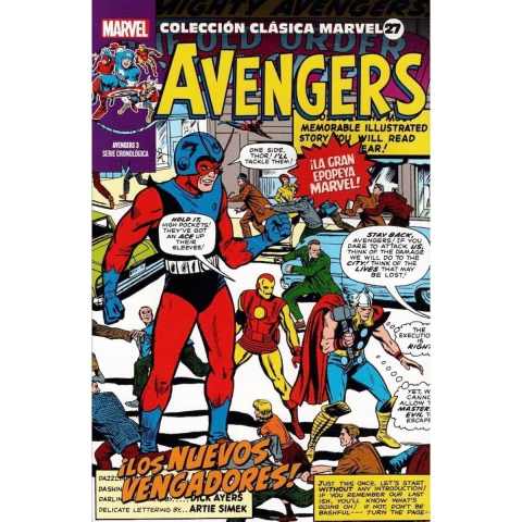 Colección Clásica de Marvel Vol.27 - Avengers 3 - Los Nuevos Vengadores