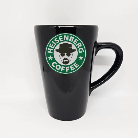 Taza Alta Negra Heisenberg Starbucks
