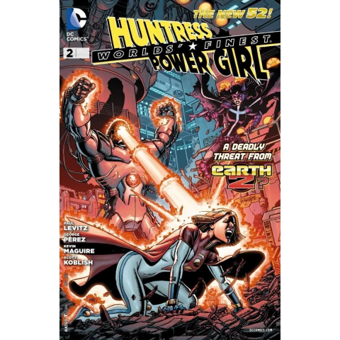 Worlds' Finest Huntress Power Girl (2012 3rd Series) #2A