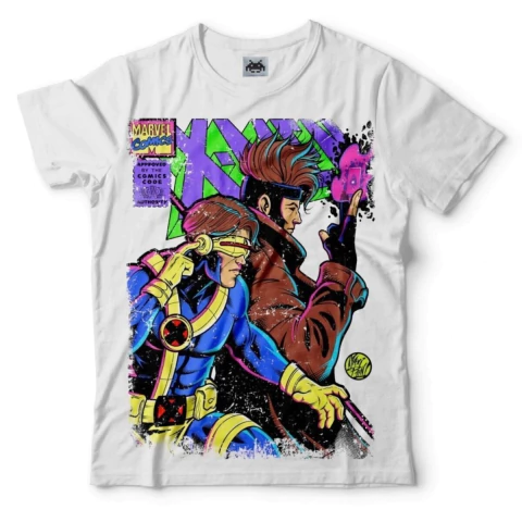 Remera X-Men Gambit y Cyclops Talle XXL
