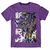 Remera Evangelion Violeta Talle XS