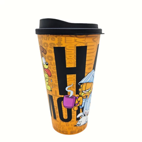 Vaso Plastico Garfield