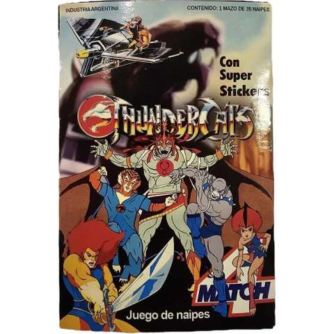 Juego de Naipes Thundercats Match 4