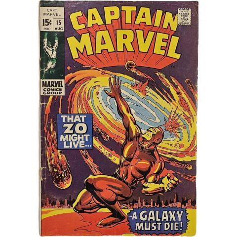 Captain Marvel (1968 1st Series Marvel) #15