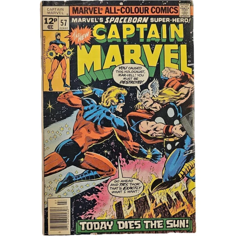 Captain Marvel (1968 1st Series Marvel) #57