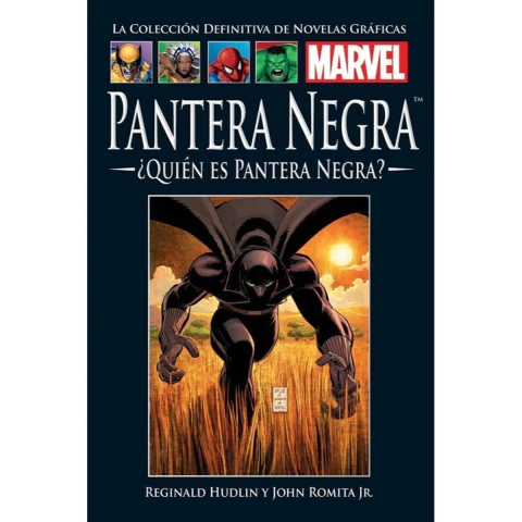 Colección Marvel Salvat #35 - Pantera Negra: ¿Quién es Pantera Negra?