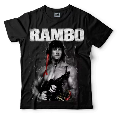 Remera Rambo Talle L