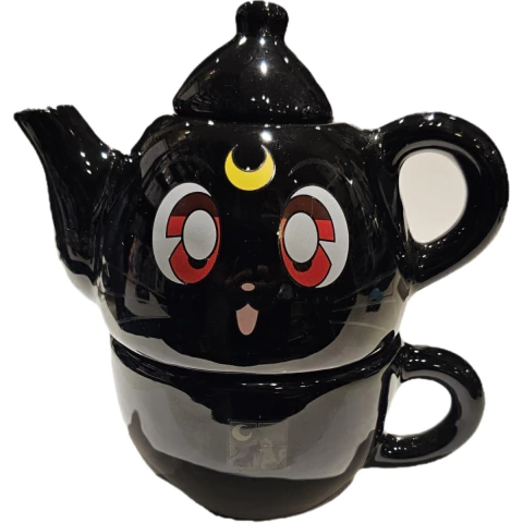 Tetera y Taza - Sailor Moon Negra