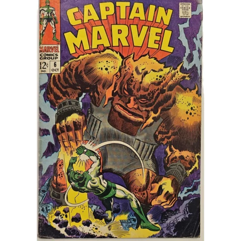 Captain Marvel (1968 1st Series Marvel) #6