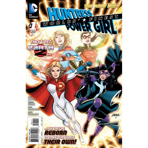 Worlds' Finest Huntress Power Girl (2012 3rd Series) #1A