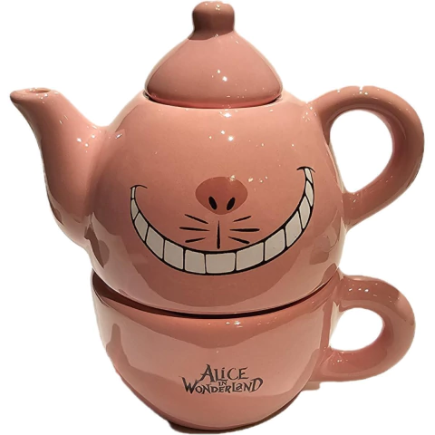 Tetera y Taza - Cheshire Rosa