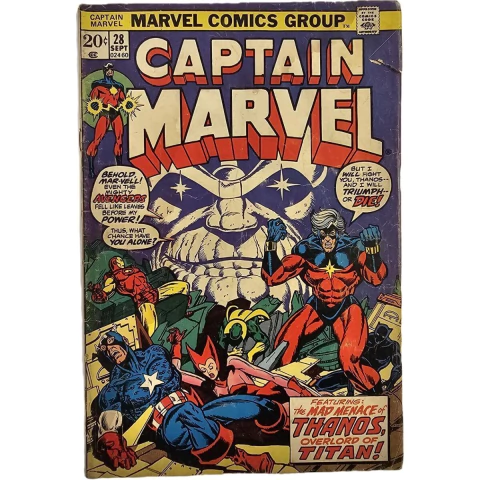 Captain Marvel (1968 1st Series Marvel) #28