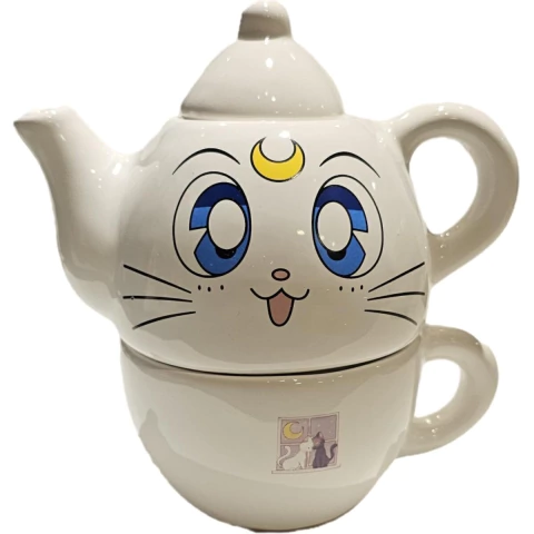 Tetera y Taza - Sailor Moon Blanca