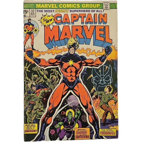 Captain Marvel (1968 1st Series Marvel) #32