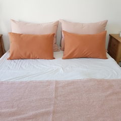 Pack de almohadones rosa y canela - comprar online