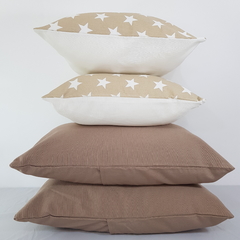 Pack x4 Estrellas Beige - comprar online