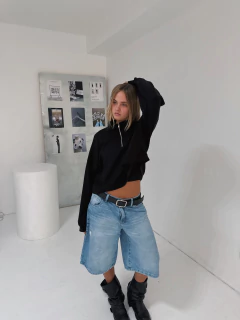Buzo Zip Negro - Praga