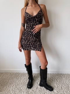 Vestido Animal Print - tienda online