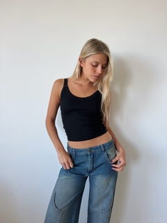 Musculosa Mia Negro - tienda online