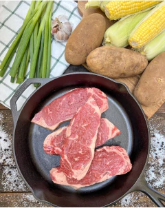 Imagen de Set sartenes hierro 25/30 + FUNDA SILICONA