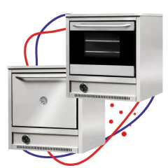 Horno Semi Industrial GAS 60 LUXE - tienda online