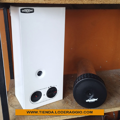 Calefactor tiro balanceado Clover 1500 para rodantes