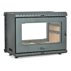 Imagen de Estufa a Leña Insertable Ñuke Cedro 100 Doble Frente