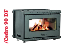 Estufa a Leña Insertable Ñuke Cedro 90 Doble Frente