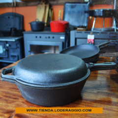 Dutch Oven Doble Mango 2 en 1 + Cajón Paraiso en internet