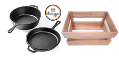Dutch Oven Doble Mango 2 en 1 + Cajón Paraiso