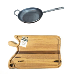 Set sarten acero 25 + tabla mermelero - comprar online