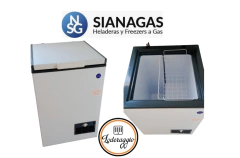 Freezer Dual Sianagas de 140 lts DUAL (12/24 VOLTS) con Motor OP fuente 220ca en internet