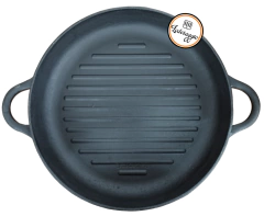 Set Grill SARTEN + PAELLERA con asas hierro fundido en internet