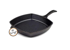 Set Grill SARTEN + PAELLERA con asas hierro fundido - tienda online