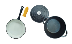 Set LDR 25 de Hierro Fundido esmaltado - Loderaggio