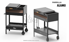 Parrilla Móvil Ñuke ALAMO 100 - tienda online
