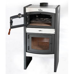 NUEVA Estufa + Horno a Leña Ñuke CORAL 70 - Loderaggio